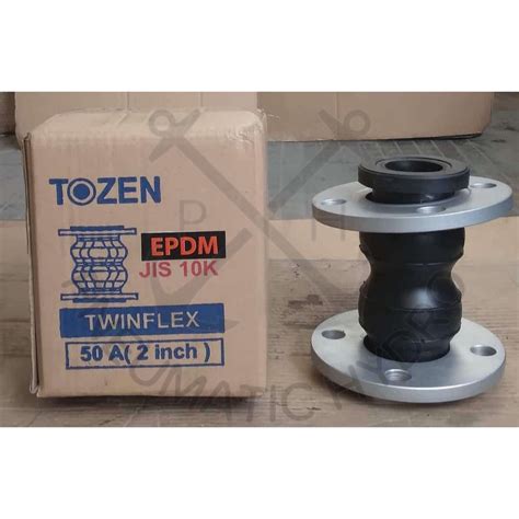 Jual Tozen Jis K Inch Flexible Rubber Joint Twinflex Import Shopee