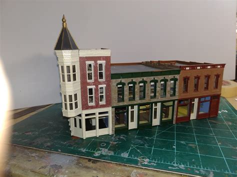 Merchant S Row Ii Kit X X Cm Ho Scale Model