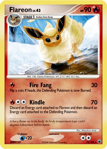 Flareon Majestic Dawn Bulbapedia The Community Driven Pok Mon