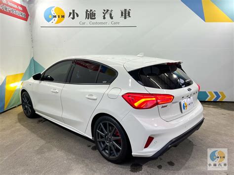 2022 Ford Focus 5d St Line Lommel X 15 自排 白 小施汽車商行