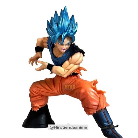 Figura Colecci N Goku Ssj Blue Dragon Ball Z Hiro Tienda Anime