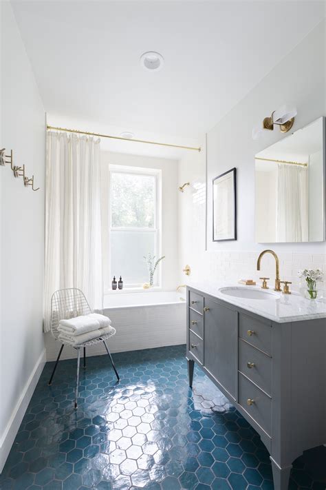 Transitional Brooklyn Bath Reno Transitional Bathroom Design