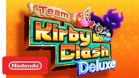 Team Kirby Clash Deluxe footage (off-screen)