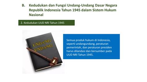 BAB II KEDUDUKAN DAN FUNGSI UNDANG UNDANG DASAR NEGARA REPUBLIK