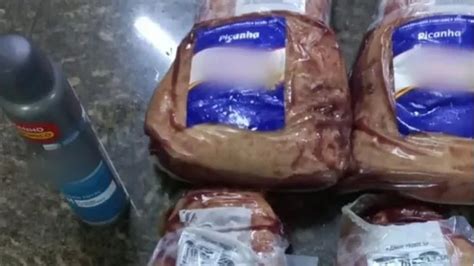 Polícia prende homem que tentou furtar quatro peças de picanha em