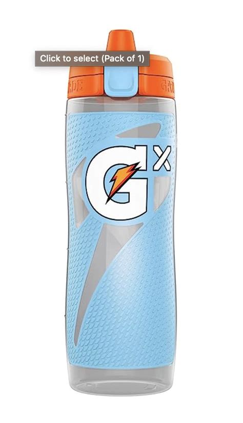 Gatorade Gx Bottle, Light Blue | Gatorade bottles, Gatorade water ...