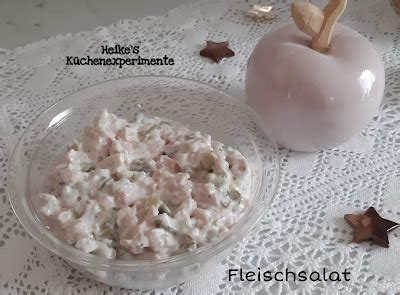 Heike s Küchenexperimente Fleischsalat