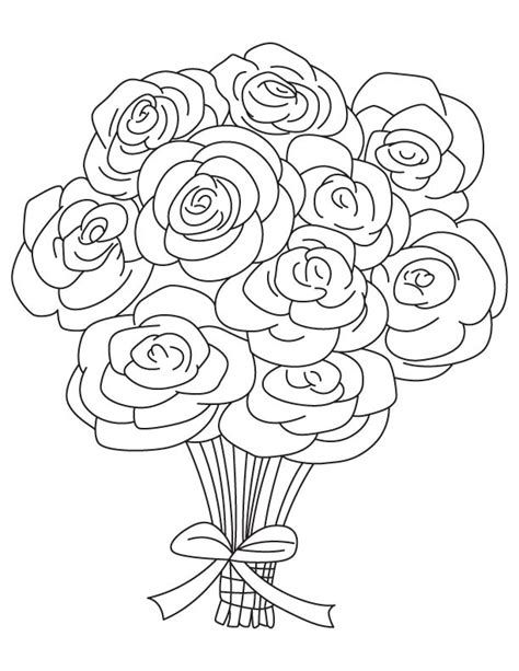 Flowers Bouquet Drawing At Getdrawings Free Download