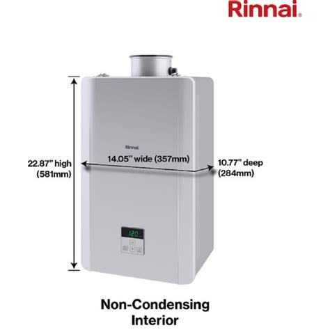 Rinnai High Efficiency Non Condensing 66 Gpm Residential 160000 Btu Interior Propane Gas