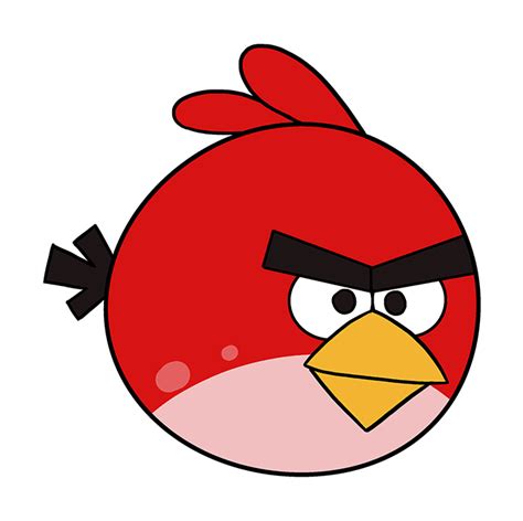 Instru Es Sobre Como Desenhar Um Angry Bird Vermelho Super Fofo E