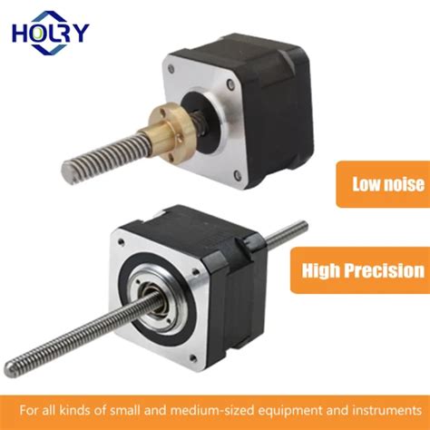 Micro Linear Stepper Motor Phase Degree Hybrid Nema Mm Screw