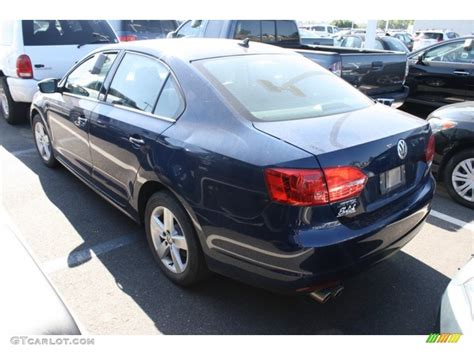 2011 Tempest Blue Metallic Volkswagen Jetta Tdi Sedan 84766572 Photo