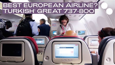 Turkish Airlines Boeing 737 800 New Economy Class Tk1390 Bod Ist Youtube