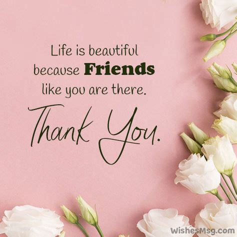 100 Thank You Messages For Friends - Appreciation Quotes