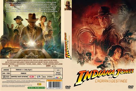 Jaquette Dvd De Indiana Jones Et Le Cadran De La Destin E Custom