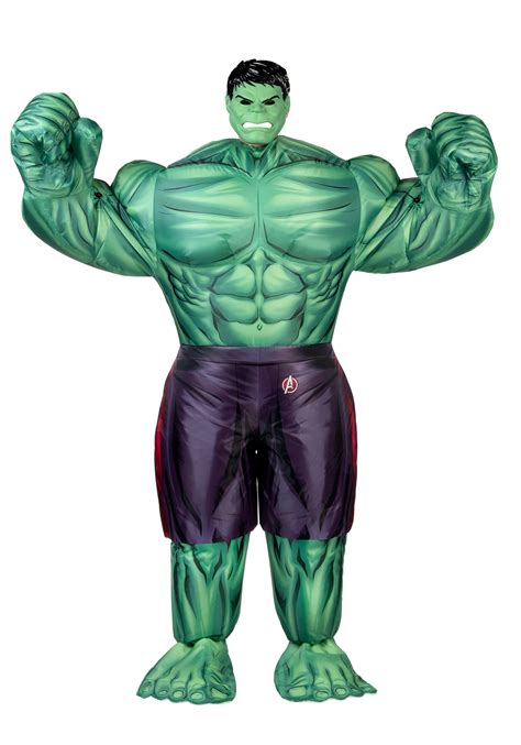 Marvel Inflatable The Incredible Hulk Adult Costume | Marvel Costumes