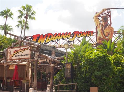 Hollywood Studios Indiana Jones Cascade Spectaculaire Photographie