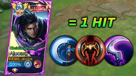 Wtf Damage New Critical Hit Build Alucard Youtube