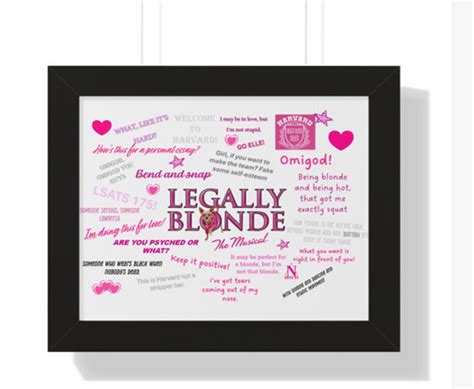 Legally Blonde Quotes Digital Product, Legally Blonde Digital Download ...