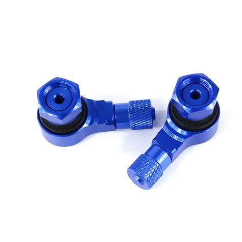 Bulle Valves de pneus de moto en aluminium 2 pièces 11 3mm pour BMW