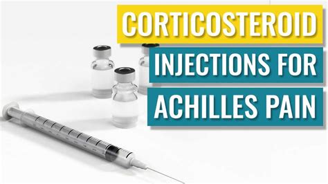 Achilles Tendinopathy Corticosteroid Injections Youtube