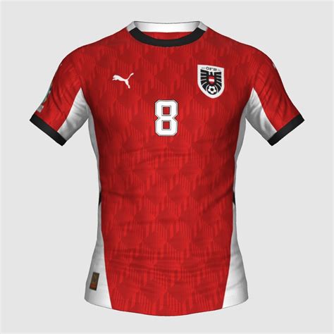 Austria Euro Home Kit Fifa Kit Creator Showcase