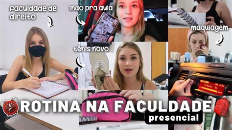 Rotina De Uma Estudante Na Faculdade Vlog Horas Comigo E Aula