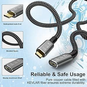 Cabledeconn Usb K Cable M Thunderbolt Compatible Usb Type C