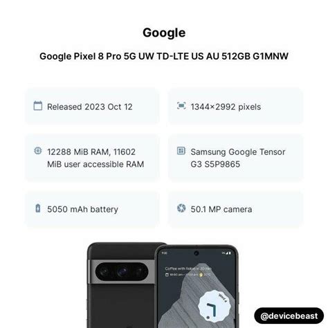 Google Pixel Pro G Uw Td Lte Us Au Gb G Mnw Image Gallery