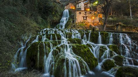 Fondos De Pantalla Espa A Burgos Cascadas Hermoso Paisaje De La