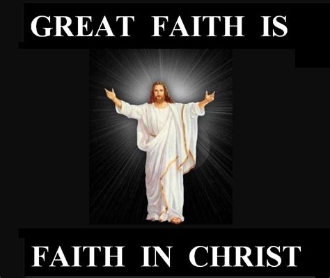 Great Faith Is Faith In Christ St Timothy Evangelical Lutheran