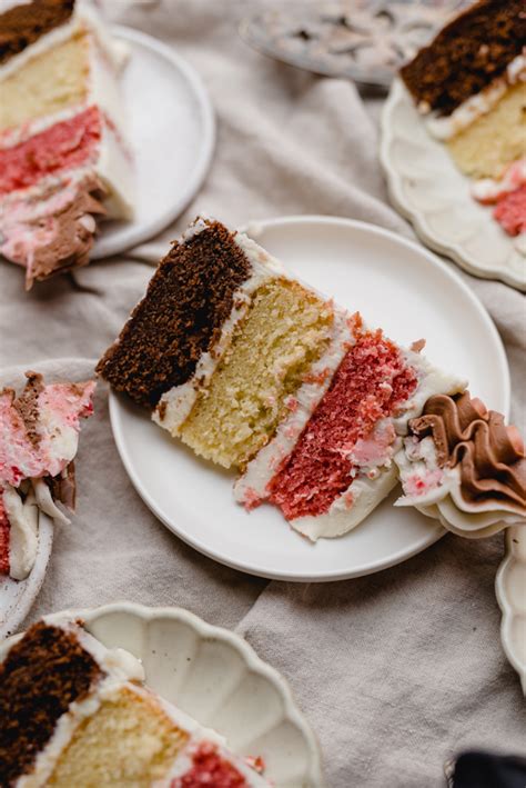 Neapolitan Cake — Rose Wife