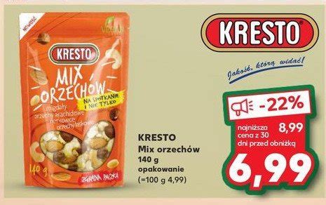 Mix orzechów Kresto cena promocje opinie sklep Blix pl Brak