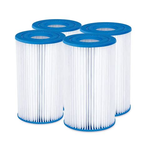 Summer Waves 413 In Dia Replacement Pool Filter Cartridge 4 Pack