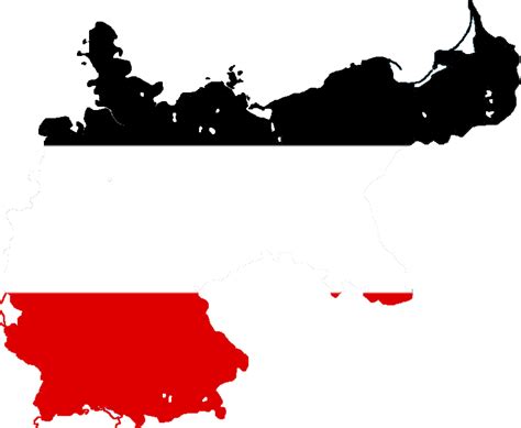 Flag map of the German Empire by CTGonYT on DeviantArt