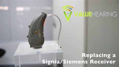 Replacing A Signia Siemens Receiver YouTube