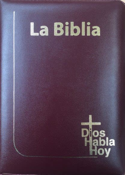 Biblia Dios Habla Hoy Con Deuterocan Nicos Letra Gigante Biblia