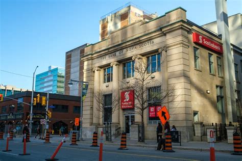 Scotiabank Bank Of Nova Scotia Building In Ottawa Editorial Photography