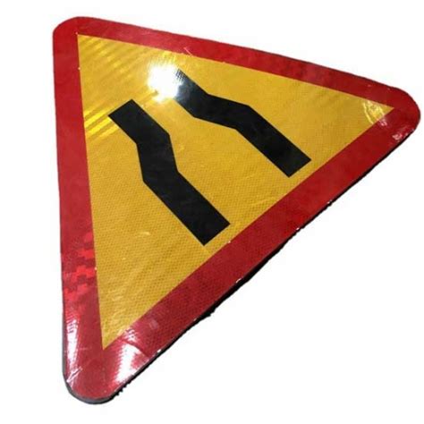 Customized traffic safety Signs Plastic Temporary reflective triangle ...