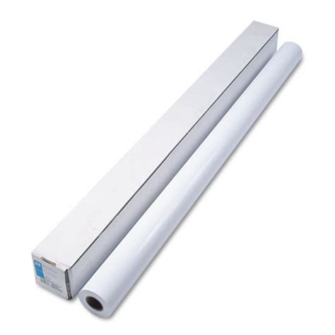 Hp Designjet Large Format Paper For Inkjet Prints, 7 Mil, 60" X 100 Ft, Gloss White : Target