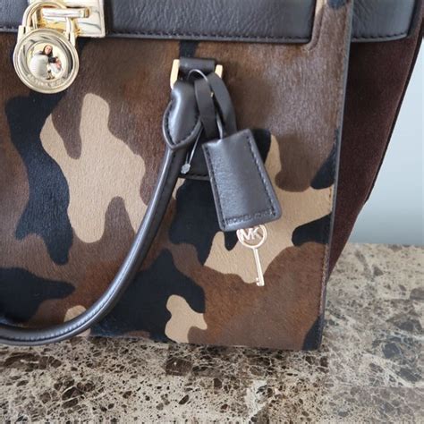 Michael Kors Bags Michael Kors Large Camo Hamilton Tote Bag