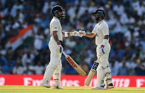 Virat Kohli And Ajinkya Rahane Show Some Glove Love ESPNcricinfo