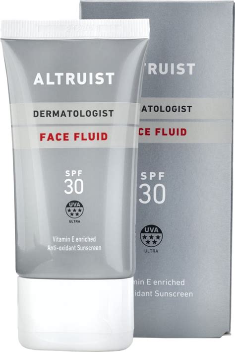 Altruist Zonnebrand Face Fluid SPF30 50 Ml Bol