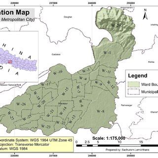 Location map of Bharatpur metropolitan city | Download Scientific Diagram