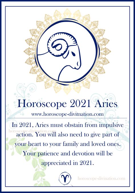 Aries Horoscope