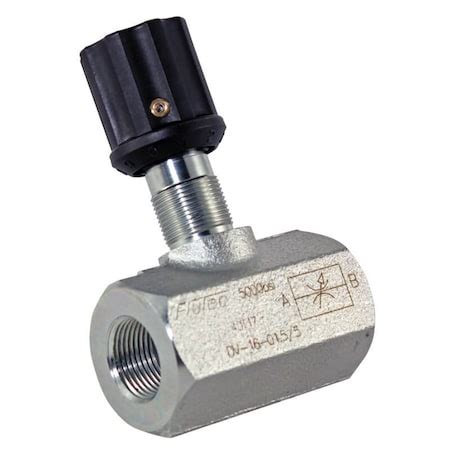 Hydac Dv X Inline Hydraulic Needle Valve Size Dv X