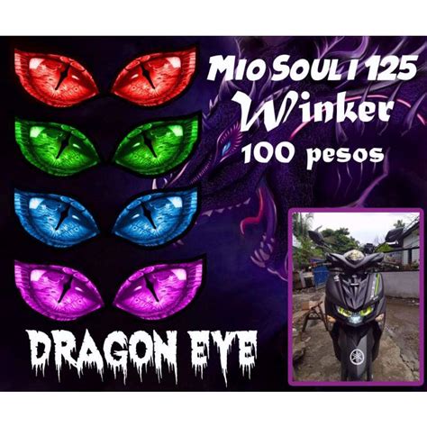 Yamaha Mio Soul I Winker Eye Dragon Eye Winker Eye Shopee