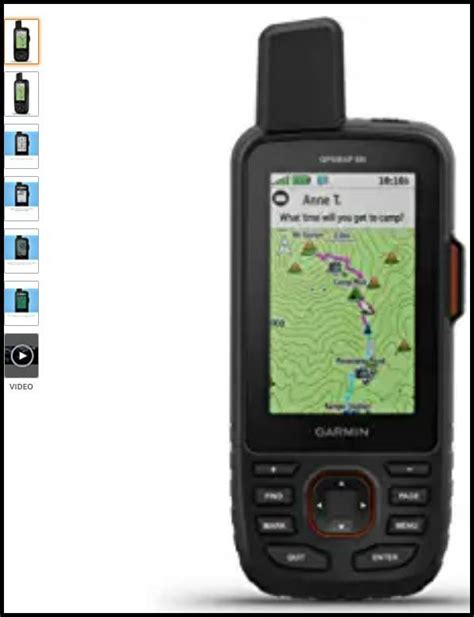 Garmin Gpsmap I Gps Handheld And Satellite Communicator Featuring