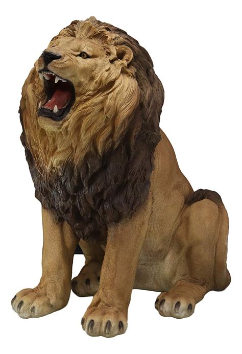 Ebros Giant King of The Jungle African Pride Fierce Roaring Lion ...