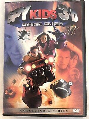 Spy Kids 3: Game Over (DVD, 2004, Includes both 2-D and 3-D Versions ...